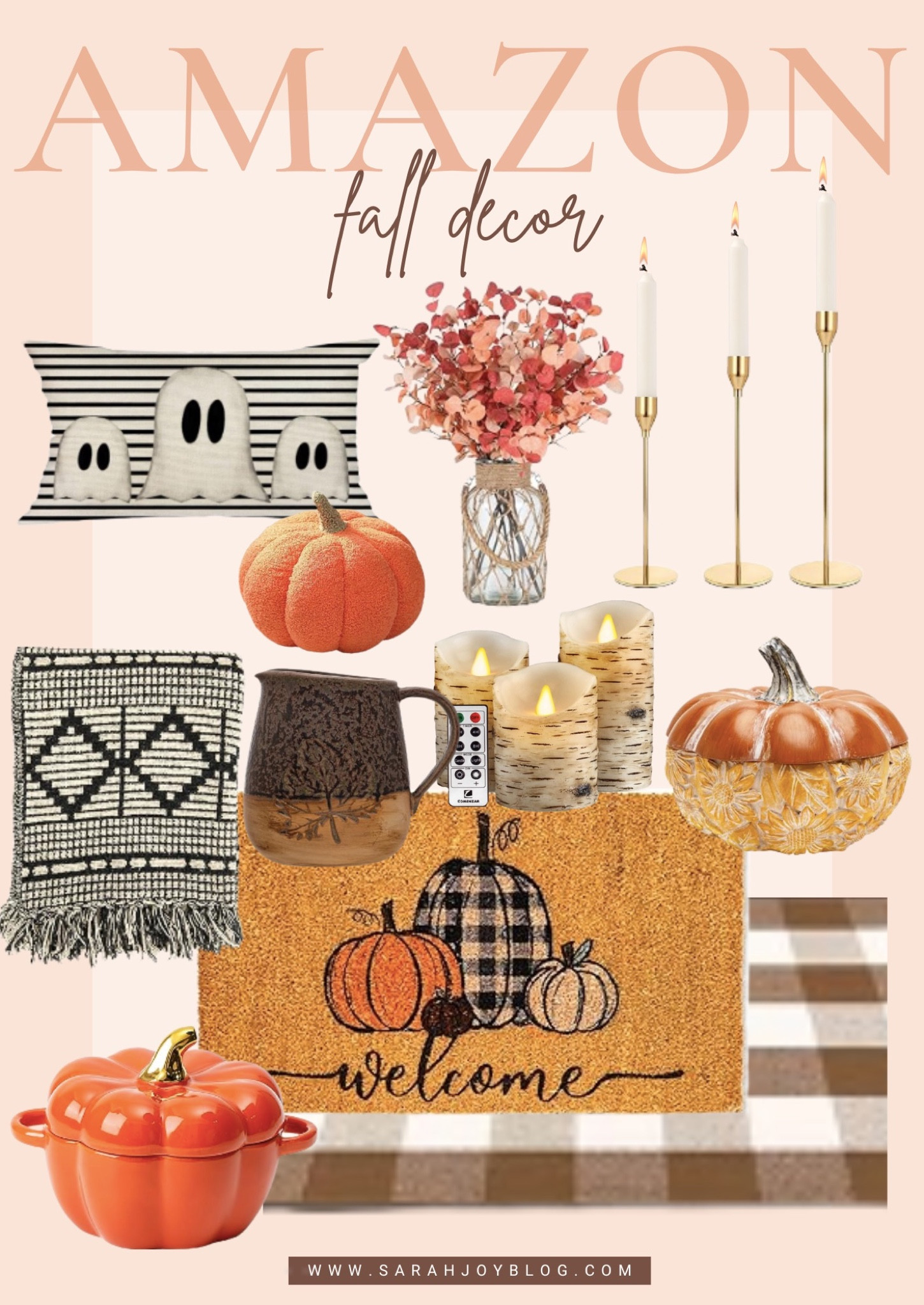 Amazon Fall Decor 
#fall #decor 

Follow @sarah.joy on Instagram for more! ❤️❤️

#LTKhome #LTKSeasonal #LTKHoliday