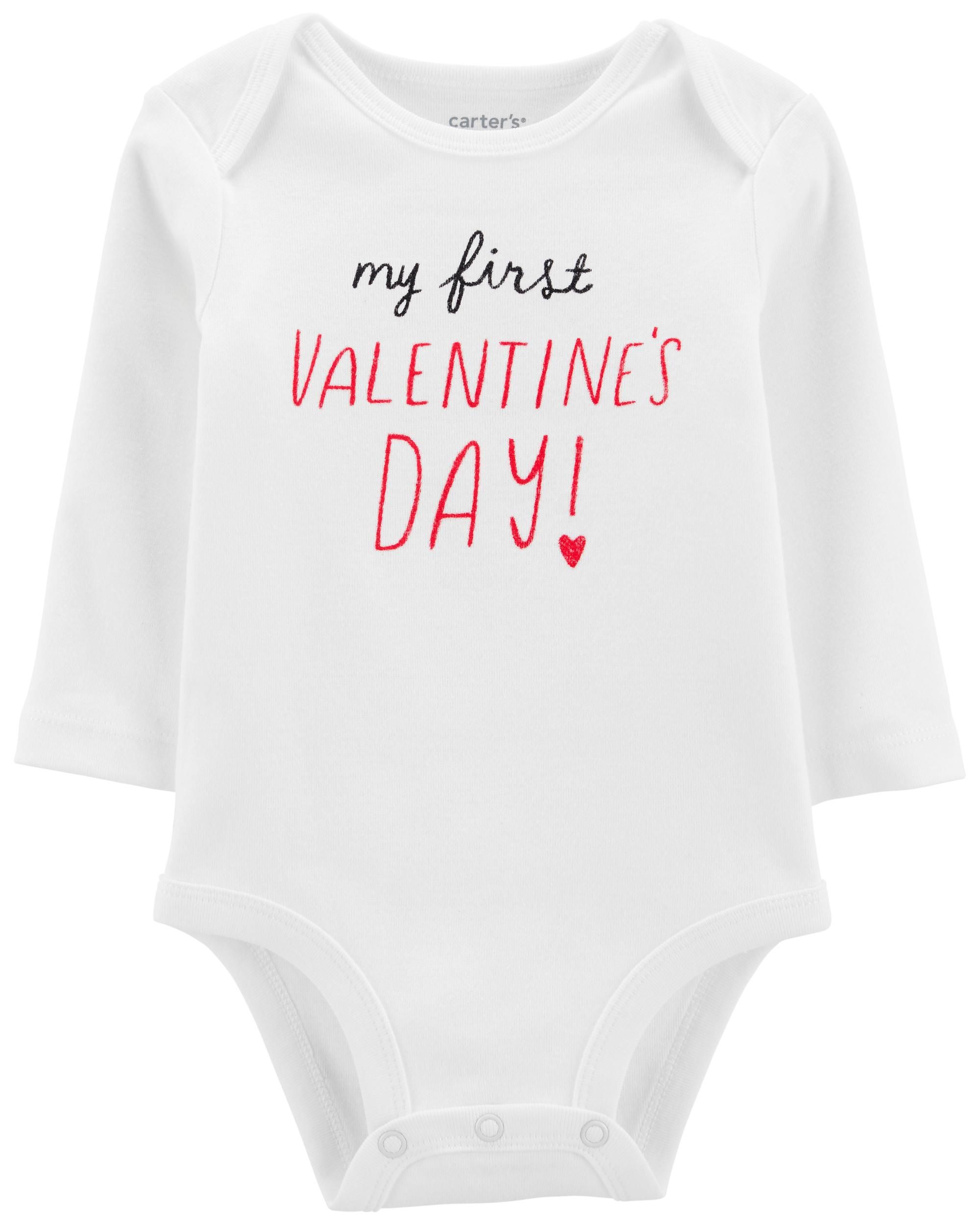 My First Valentine's Day Bodysuit | Carter's