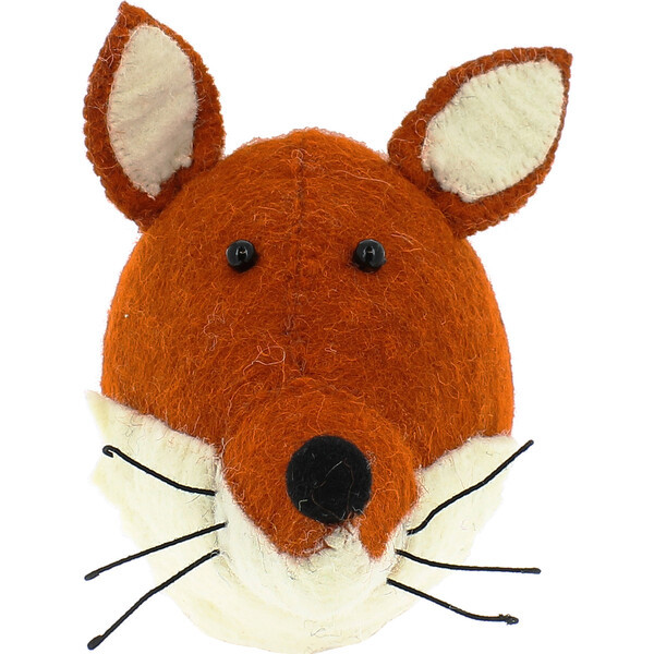 Mini Red Fox Head - Fiona Walker England Mirrors & Wall Decor | Maisonette | Maisonette