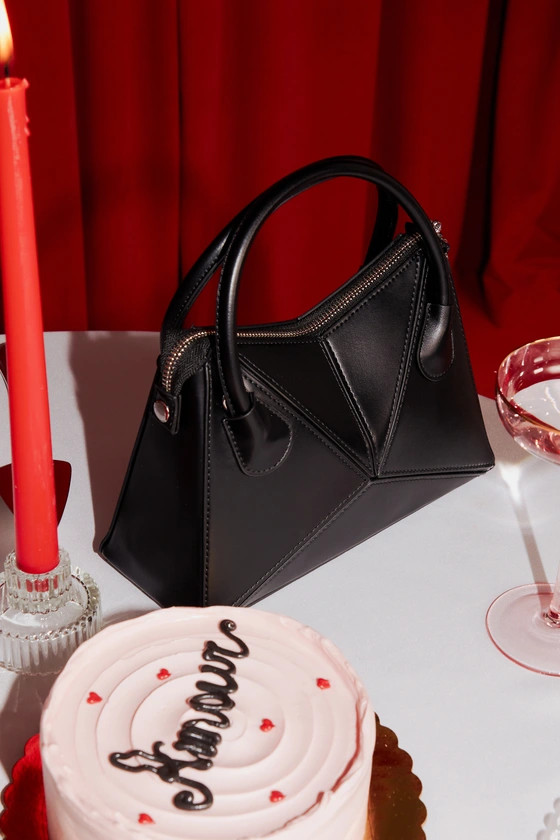 Stylish Detail Black Handbag | Lulus (US)