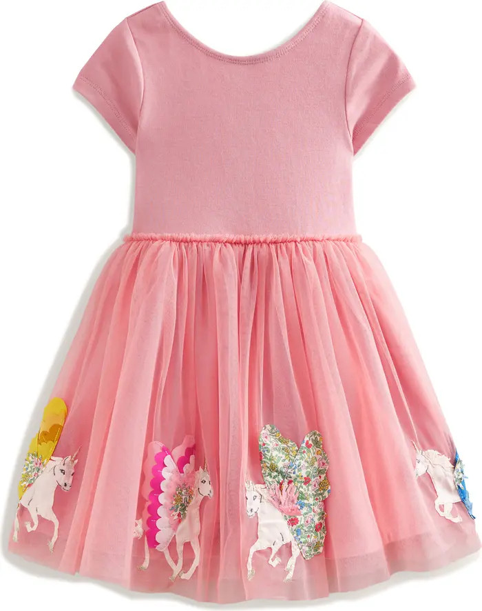 Mini Boden Kids' Katie Appliqué Dress | Nordstrom | Nordstrom