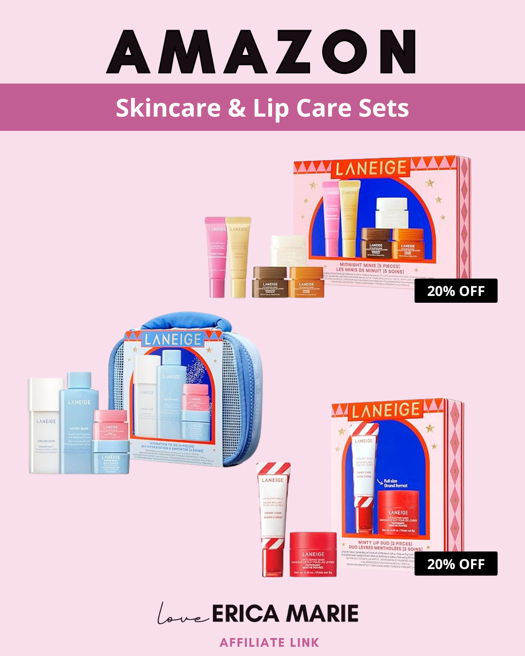 These skincare and lip care sets are great for gifting or treating yourself. Lots of good value in these picks. 

 #LTKselfcare #LTKSaleAlert #LTKBeauty