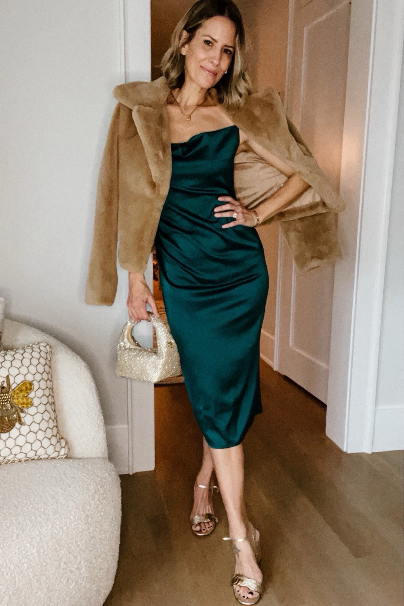 Cute party outfit idea. Dress is Amazon and under $25!

#LTKstyletip #LTKSeasonal #LTKparties