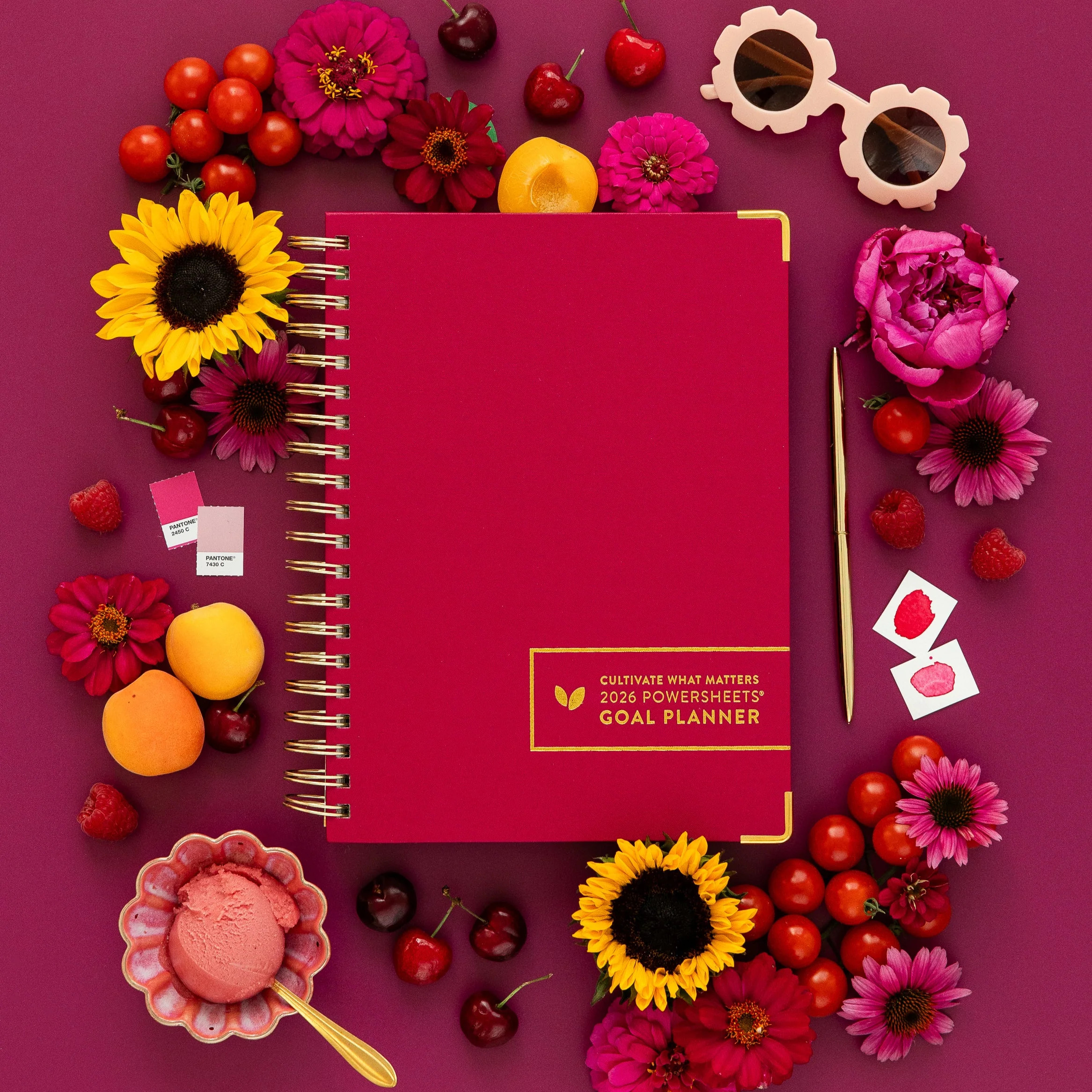 2026 One-Year PowerSheets® Goal Planner | Berry | Cultivate What Matters