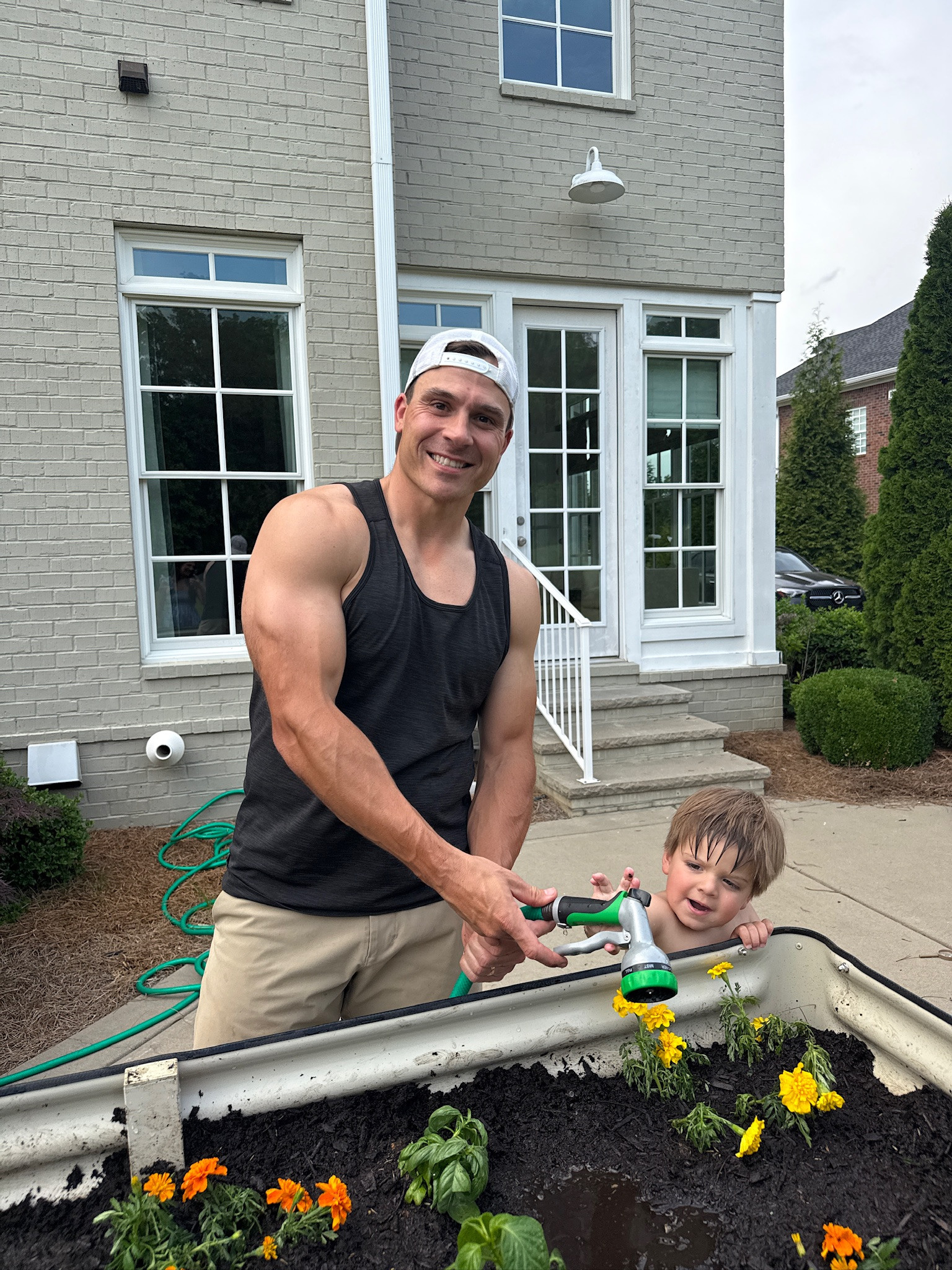 Our little helper!!

activities, summer activities, summer kids activities, garden bed, gardening, flowers, veggies, outdoor, Grace White

#LTKmomlife #LTKSeasonal #LTKHome