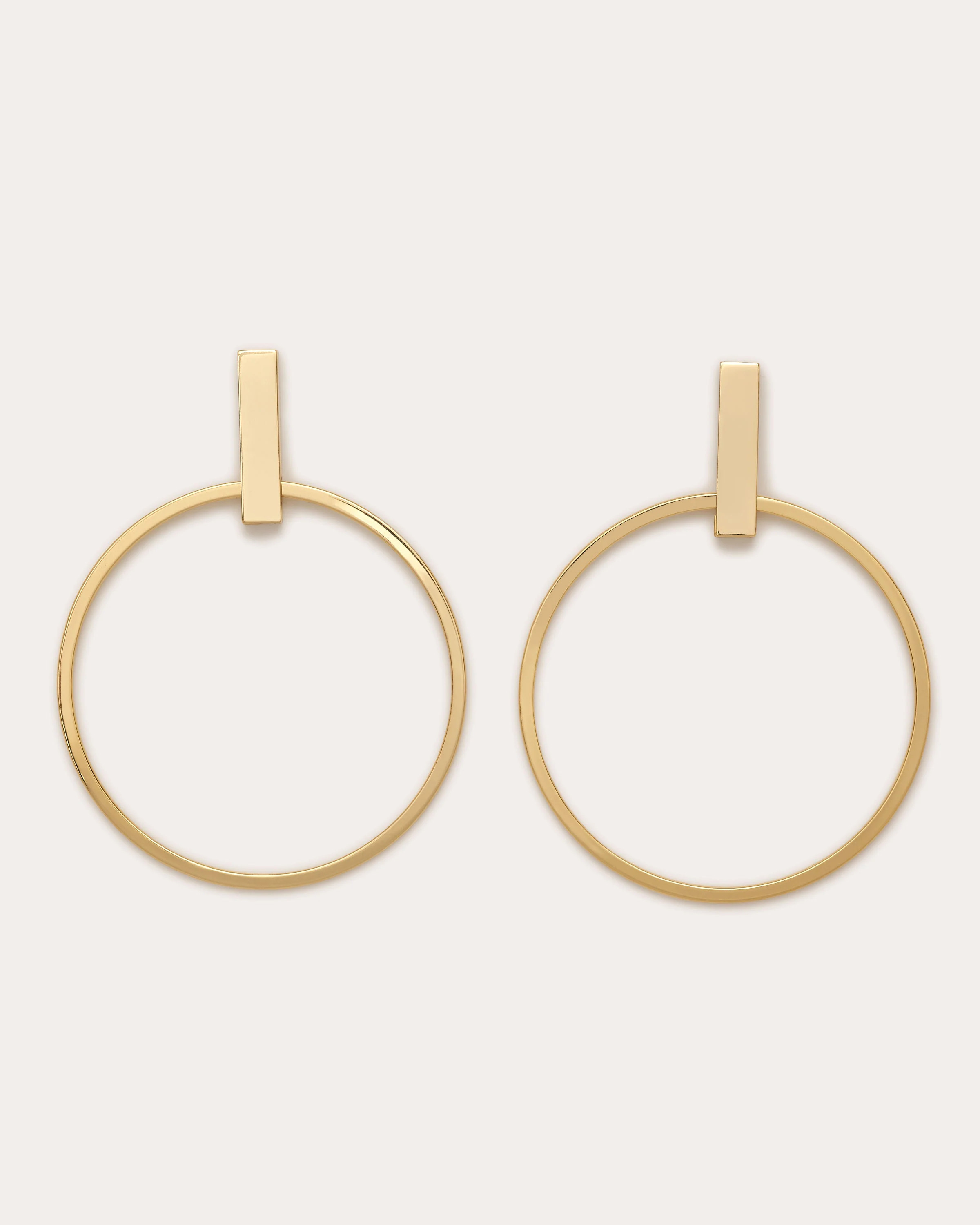 Margy Hoop Earrings in Gold | Ramy Brook