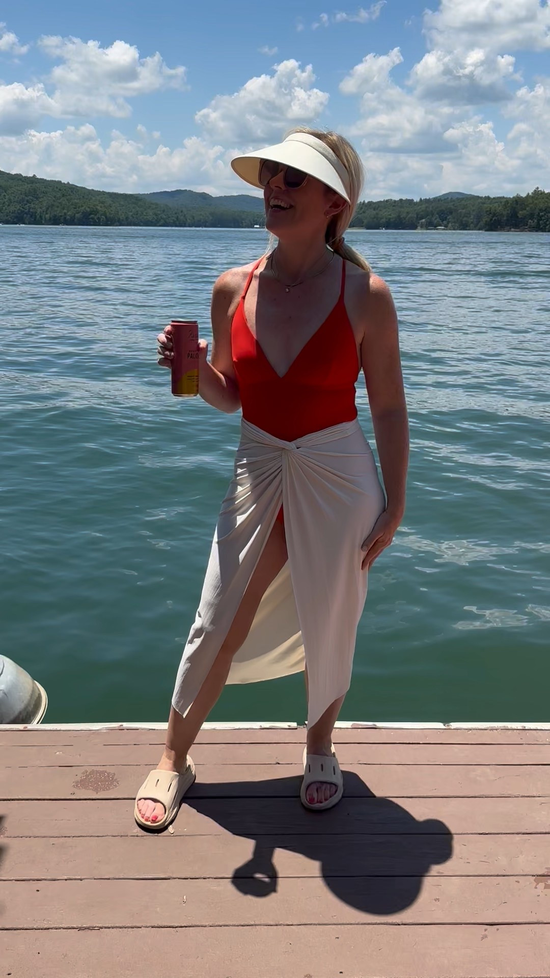 Lake wear ❤️loving new suit and skirt 
#onsale

#LTKOver40 #LTKSaleAlert #LTKSummerEdit