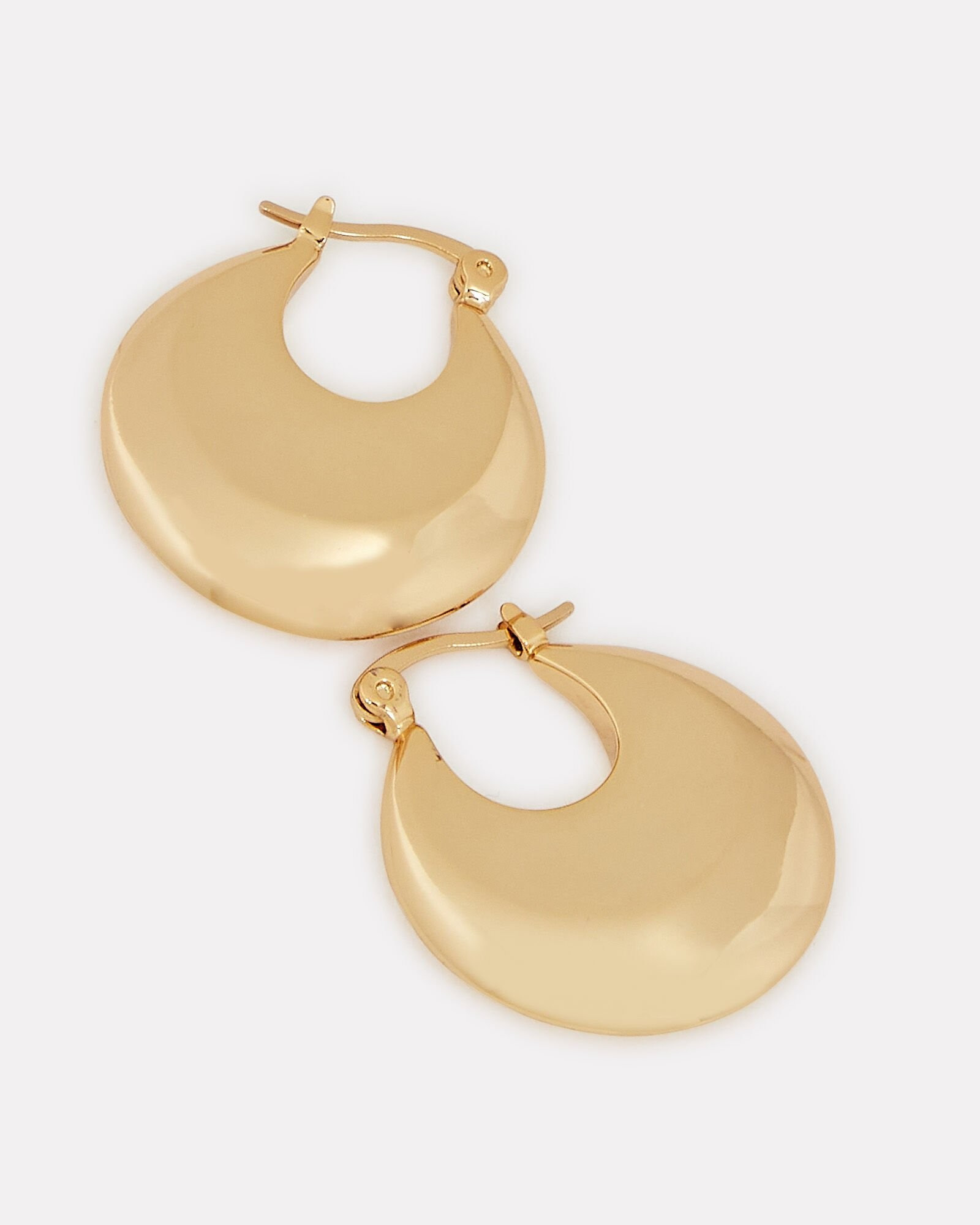 Thick Huggie Hoop Earrings | INTERMIX