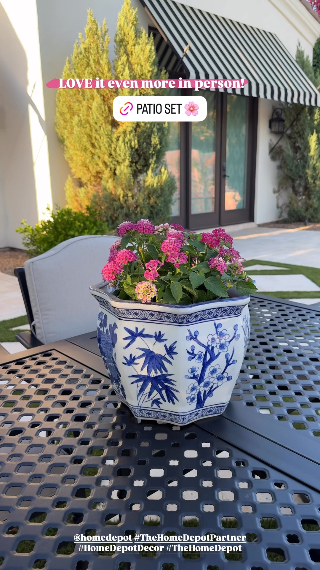 Home Depot’s Fall Decor Days Savings event is happening now through 9/22 and you can save up to 50% off select patio furniture, interior furniture, home decor, rugs and more! I've had my eye on this patio set for over a YEAR and finally brought it home! The light gray color is even prettier in person (online it looked more tan), and it's the perfect refresh for our outdoor space. #TheHomeDepotPartner #HomeDepotDecor #TheHomeDepot 

#LTKHome #LTKSeasonal #LTKFallSale