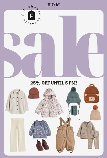 H&M has so many cute things right now and everything is on sale, it ends at 5 pm tonight!