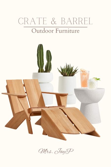 Outdoor living meets relaxation. 
Loving this little set up. Whether you’re sipping a lemonade or a margarita, you can do it from the comfort of your backyard.

Outdoor furniture. Patio furniture. Backyard furniture. Large planters. 

#LTKstyletip #LTKhome #LTKSeasonal