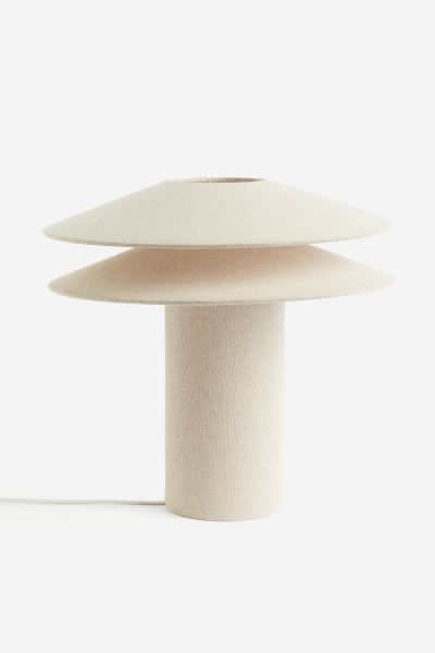 Linen Table Lamp - Light beige - Home All | H&M US | H&M (US + CA)