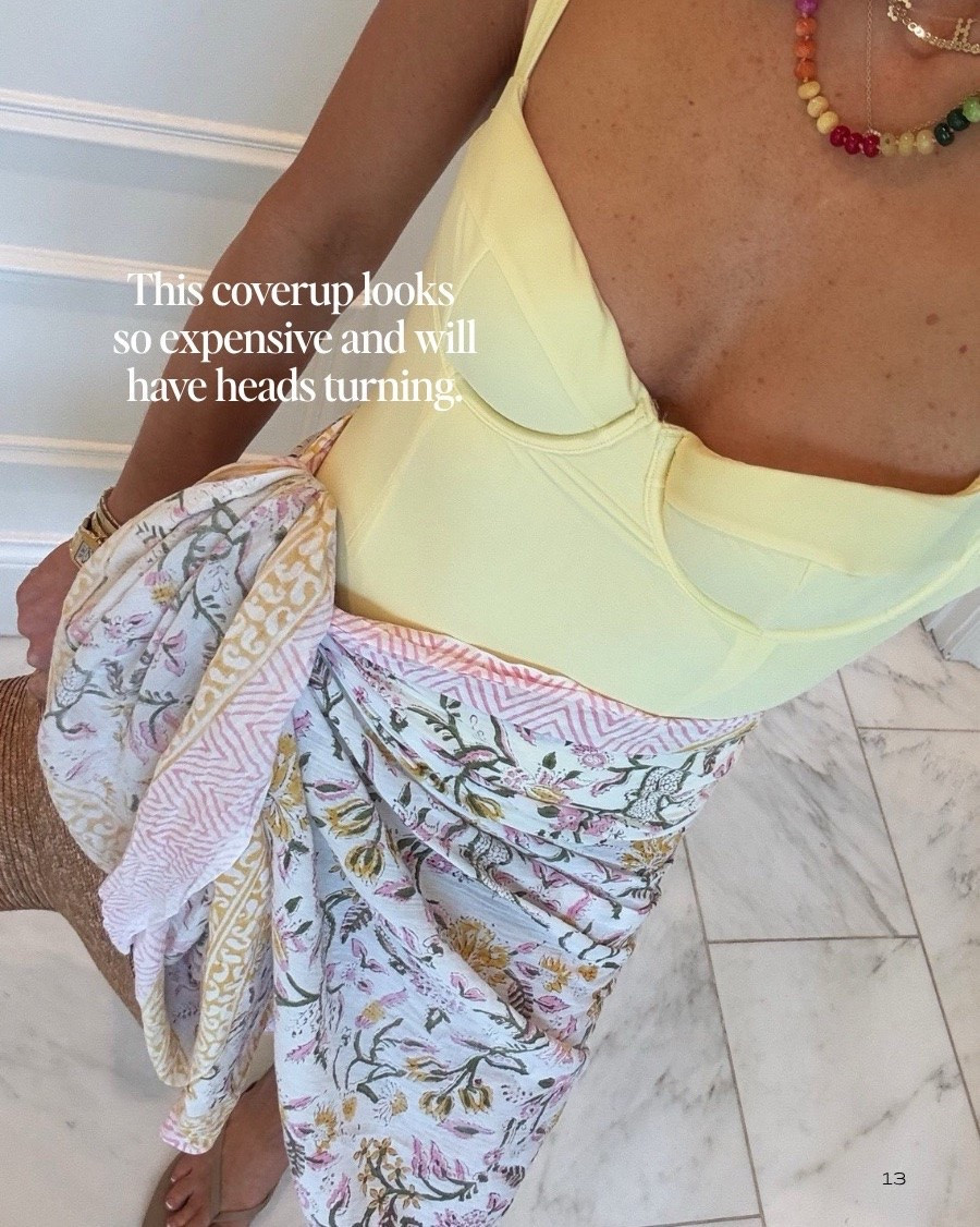 This Amazon coverup looks so expensive but is $21 and will have heads turning!

#LTKSwim #LTKSeasonal #LTKOver40