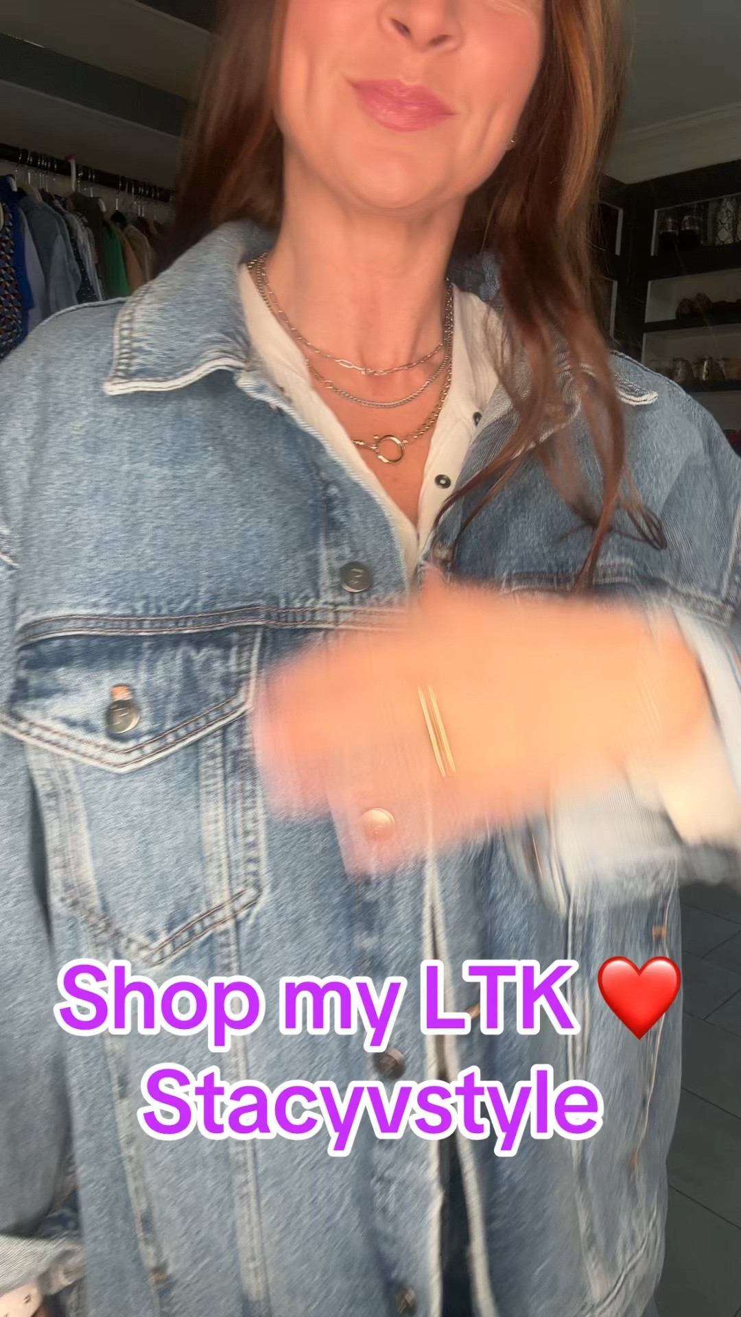 This a fun and temporary way to add some sass to your denim jacket ❤️

#LTKFindsUnder50 #LTKOver40 #LTKStyleTip