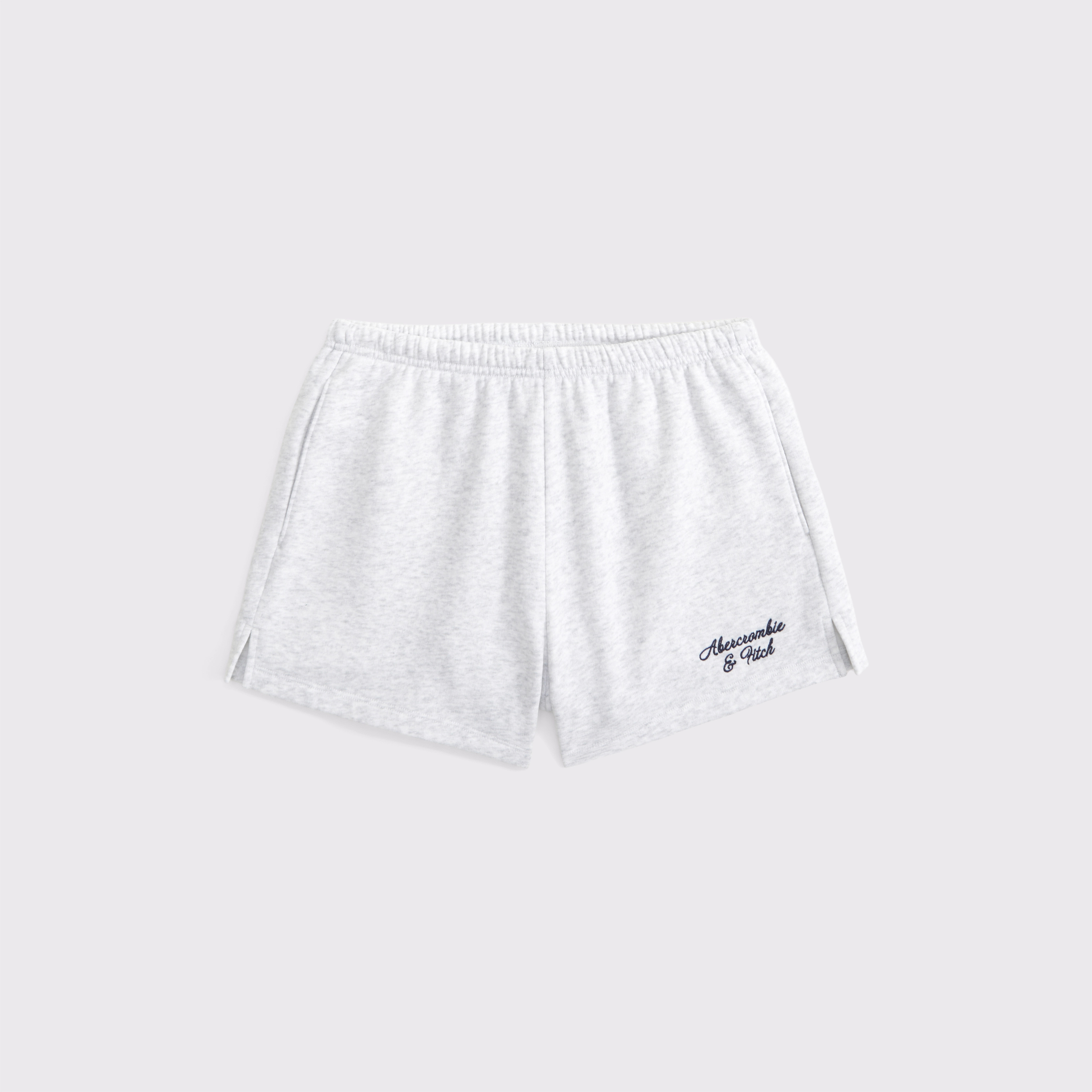 High Rise Sunday Logo Mini Short | Abercrombie & Fitch (US)