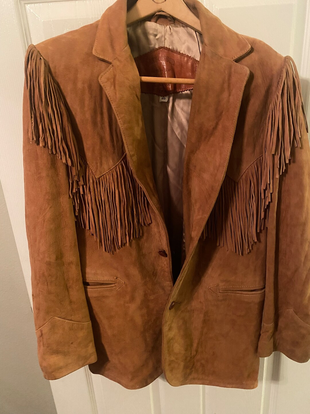 Vintage Gary Gordon Suede Coat - Etsy | Etsy (US)