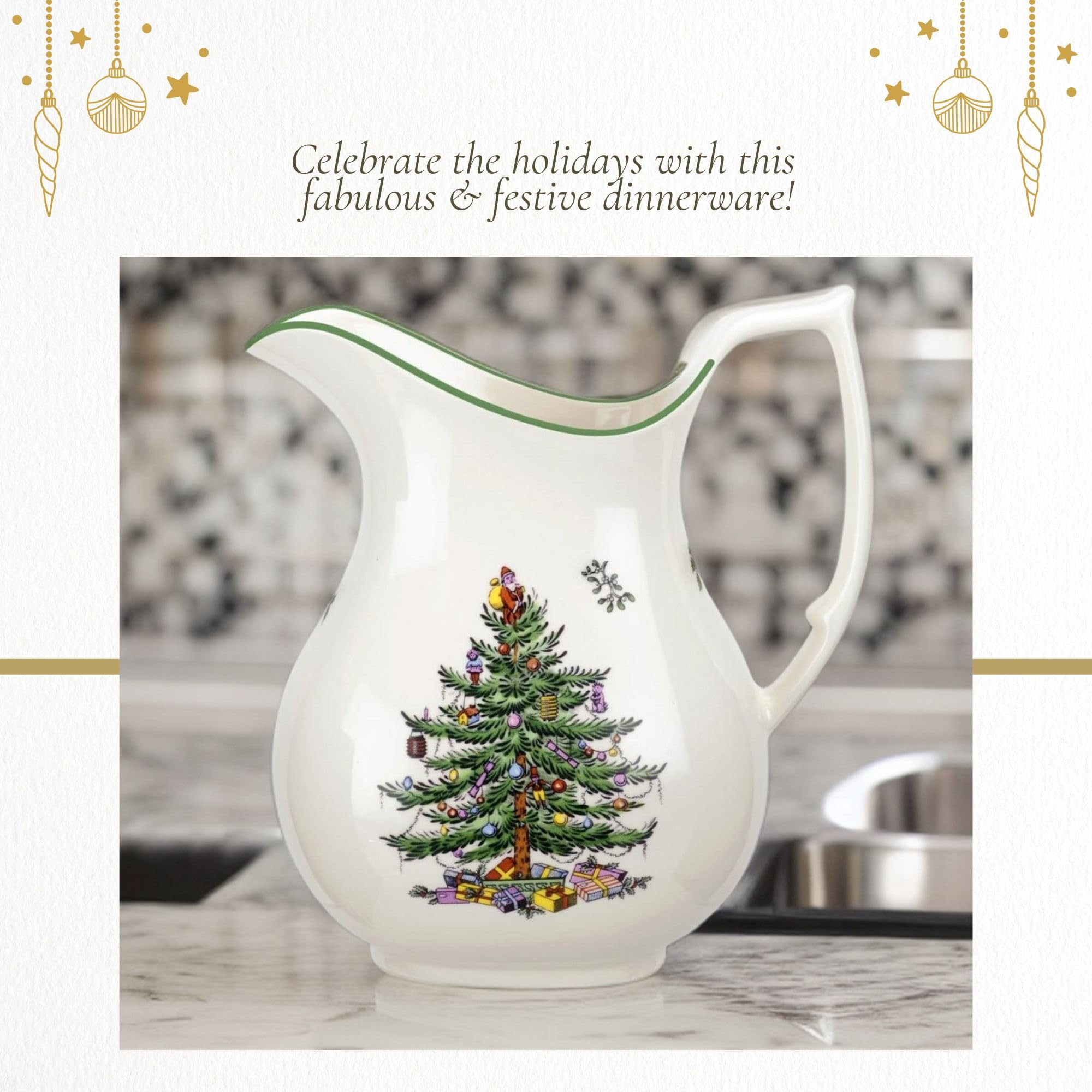 Spode Christmas Tree Jug/Pitcher 49 Oz | Amazon (US)
