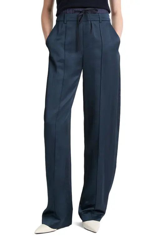 Vince Double Waist Drawstring Pants in Coastal at Nordstrom, Size 12 | Nordstrom