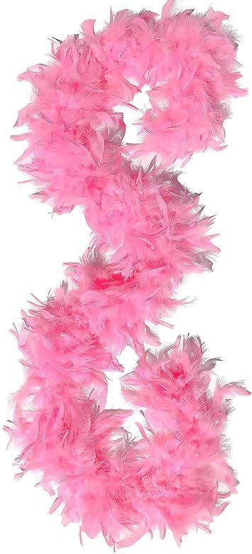 Amazon.com: American Feathers 50 Gram Chandelle Boas (Candy Pink) : Clothing, Shoes & Jewelry | Amazon (US)