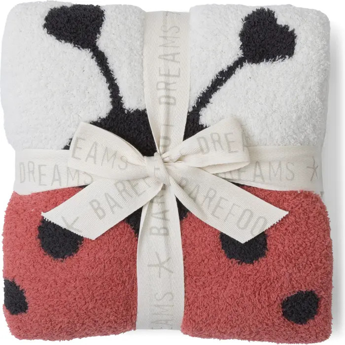 Barefoot Dreams® CozyChic® Love Bug Receiving Blanket | Nordstrom | Nordstrom
