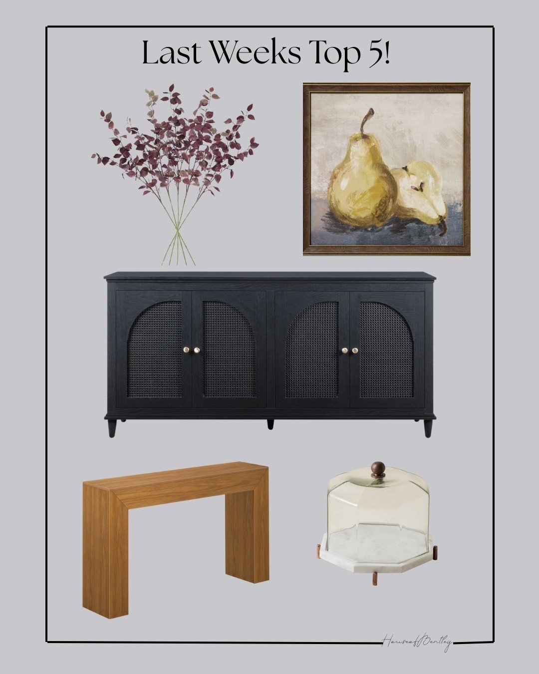 Most shopped
Most liked
Purple faux stems 
Wood console table 
Marble cake stand 
Fall artwork
Pear target home decor find 
Black buffet
Walmart furniture find 
Rattan

#LTKFallSale #LTKSeasonal #LTKHome