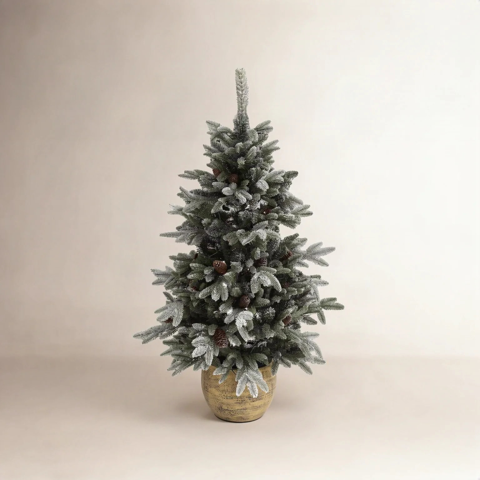 4.5' Pre-Lit Pine Tree | Joss & Main