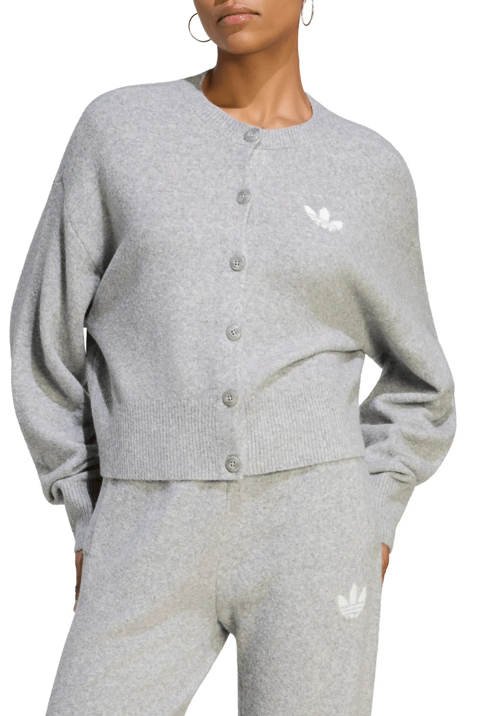 adidas Essential Cardigan (Women) | Nordstrom | Nordstrom