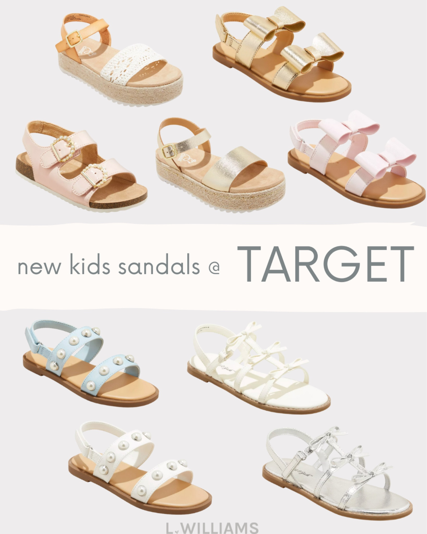 new sandals {for the kids} that you don’t want to miss… TARGET edit ✨ shop them all here 

#LTKKids #LTKShoeCrush #LTKFindsUnder50