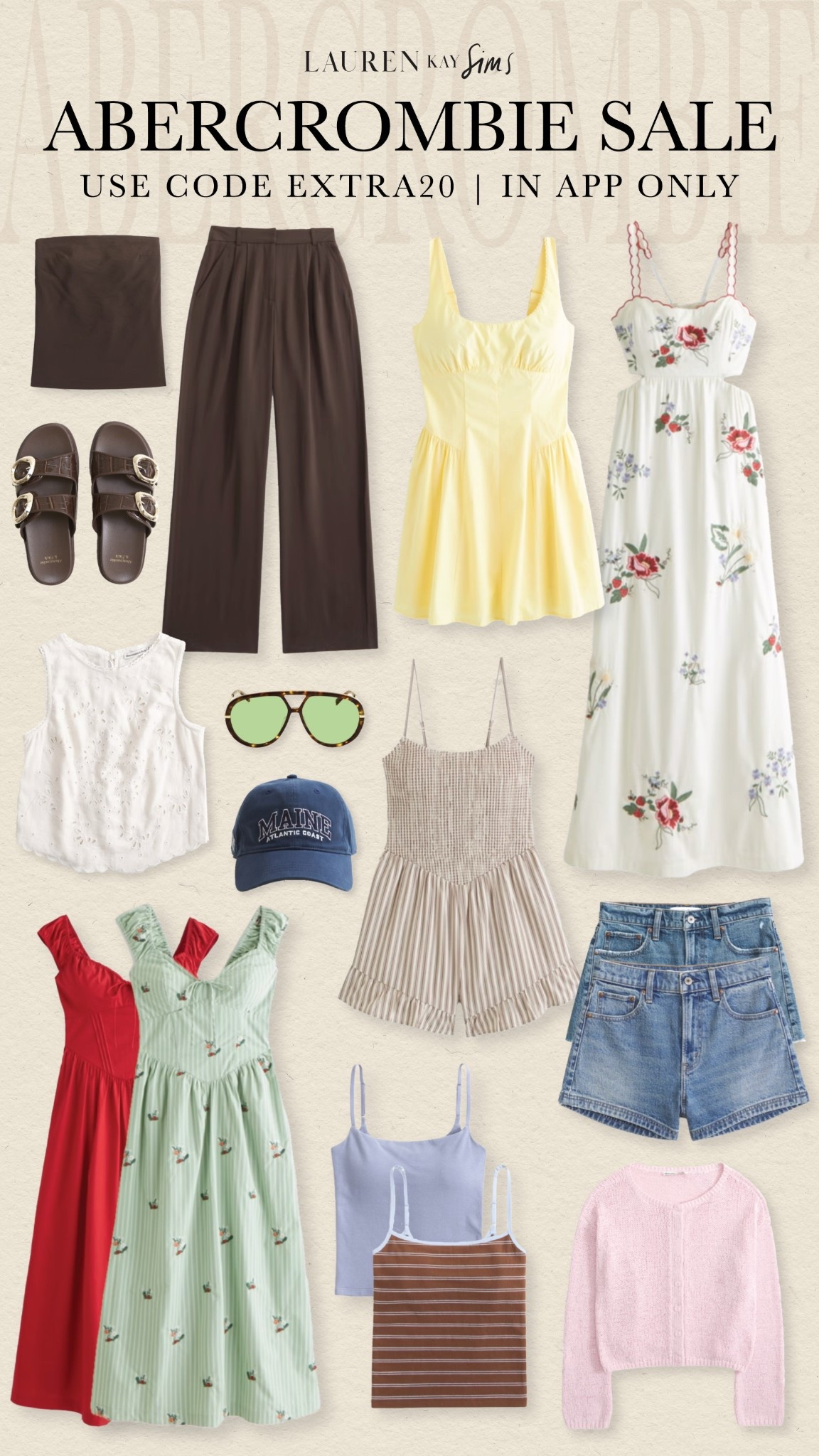 use code EXTRA20 in the abercrombie app! 😍

#LTKSaleAlert