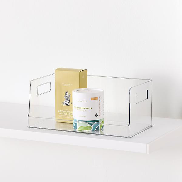 Everything Organizer Stackable Open-Front Bin | The Container Store