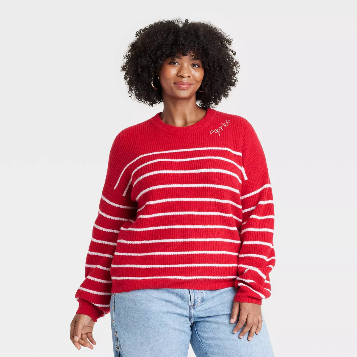 Women's Holiday Crewneck Pullover Sweater - A New Day™ | Target
