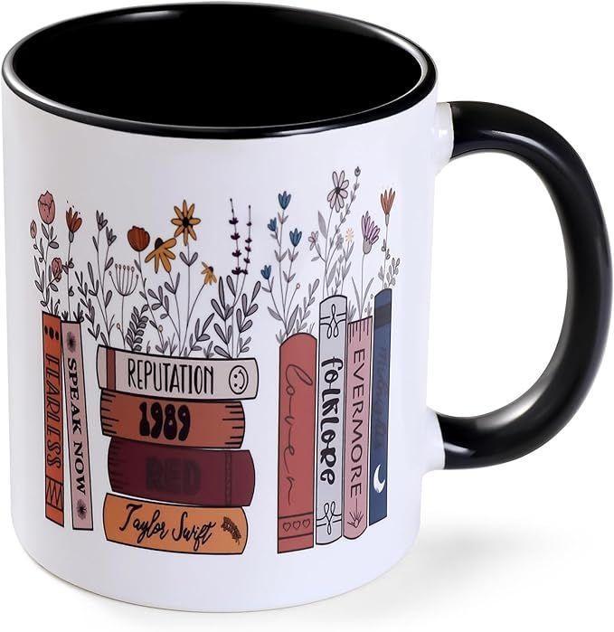 BOMBAXCEIBA Singer Album Coffee Mug Swiftes Merchandise for Fans,Taylor Tea Cup Merch for Womens ... | Amazon (US)