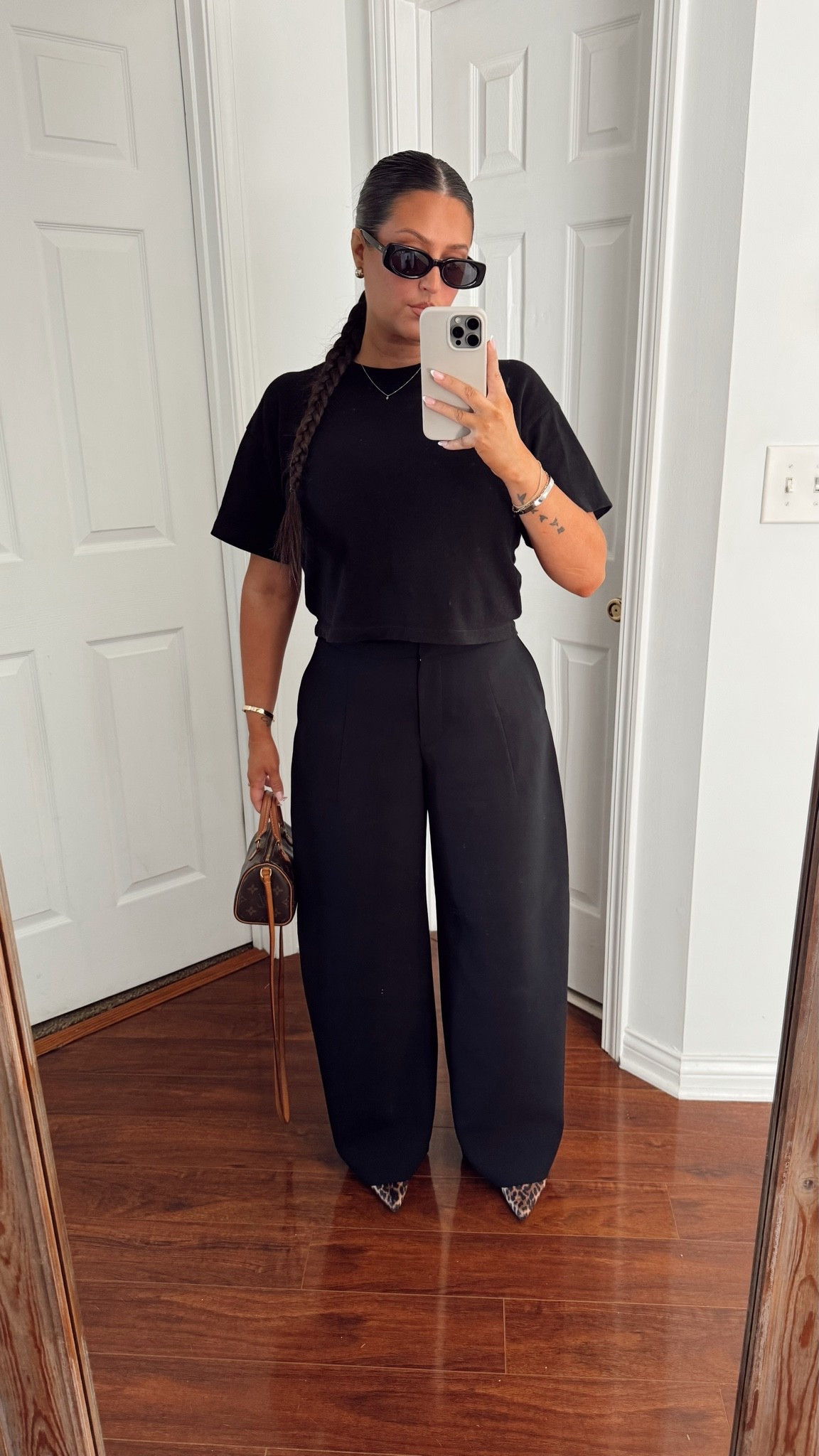 Barrel trousers have become my latest obsession. 👀🤌🏼

#LTKootd #LTKgrwm #LTKPetite
