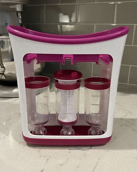 Squeeze station for making your own baby food pouches at home! Also linking both disposable and reusable pouches that are freezer safe as well as no spill lids for pouches! We’re loving this! #amazon #amazonbaby

#LTKbaby