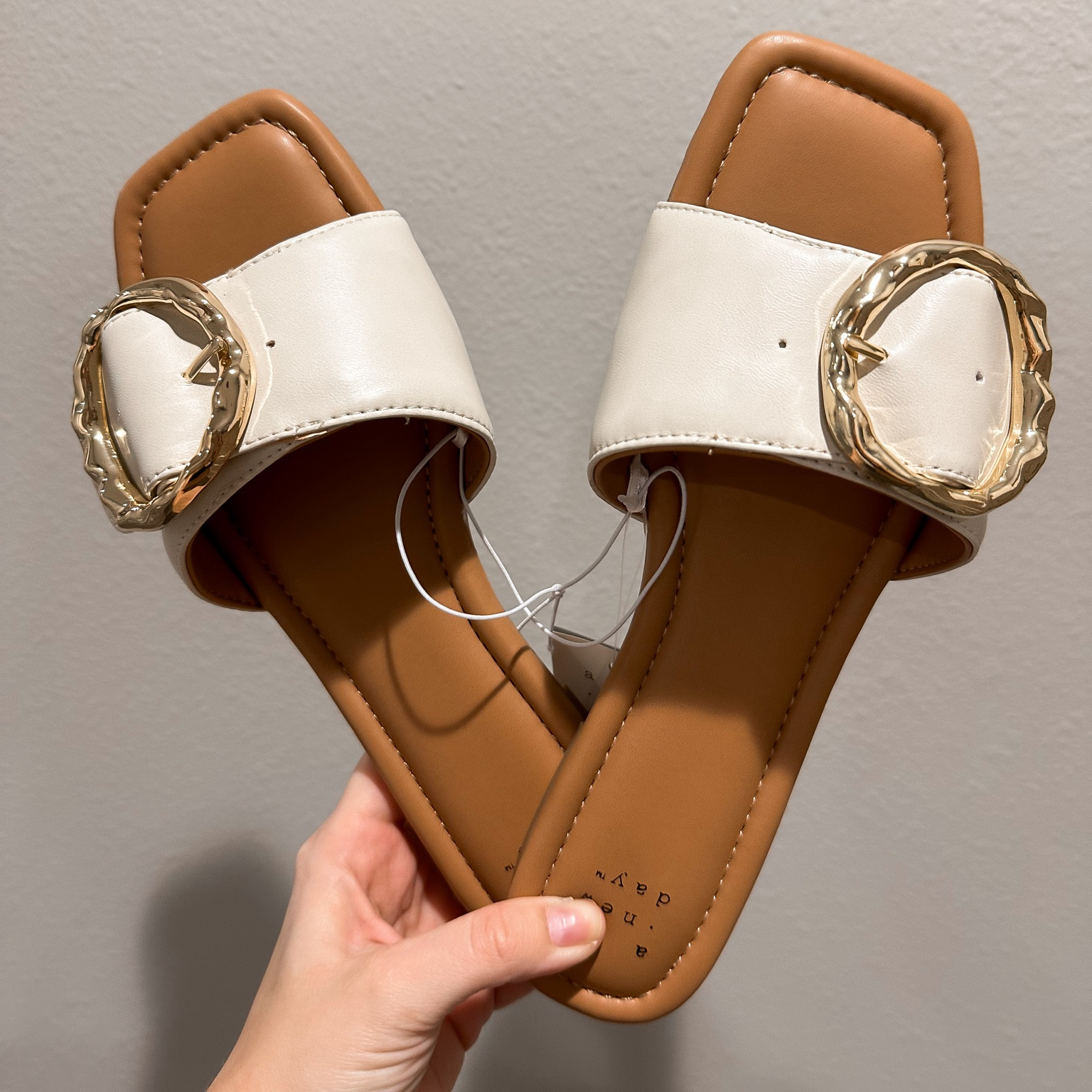 Love the gold buckle on these sandals! Target for the win again 🙌🏼 so fun for spring. 

#LTKshoecrush #LTKSeasonal #LTKfindsunder50