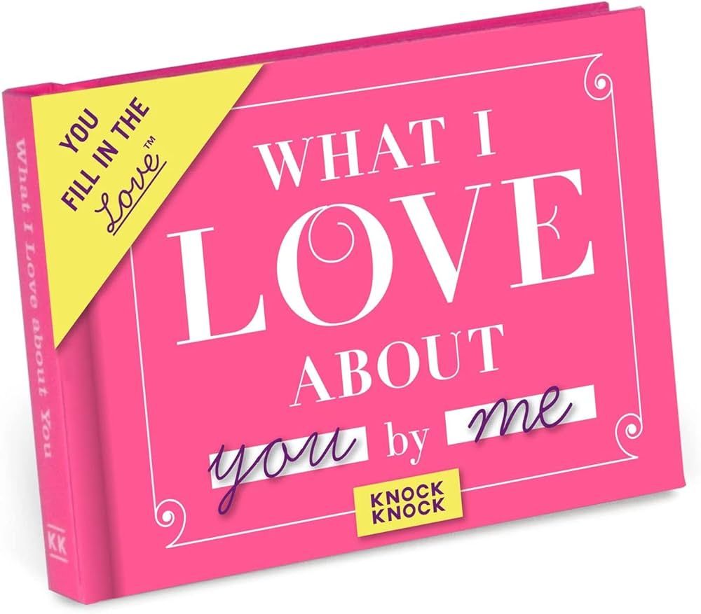 Knock Knock What I Love about You Book Fill in the Love Fill-in-the-Blank Gift Journal, 4.5 x 3.2... | Amazon (US)