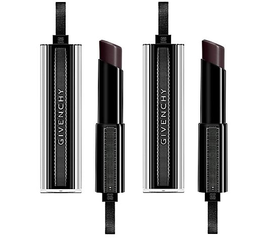 Givenchy Rouge Interdit Temptation Black Magic Lipstick Duo | QVC