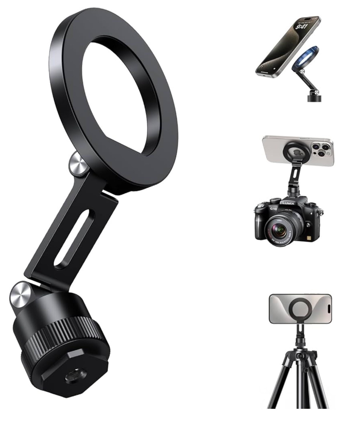 The best phone holder for your tripod! It’s MAGNETIC!

#LTKWatchNow #LTKFindsUnder50
