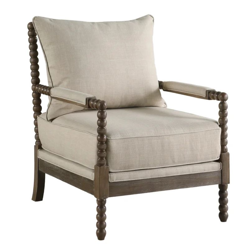 Aamina 29.5'' Wide Tufted Polyester Armchair | Wayfair North America