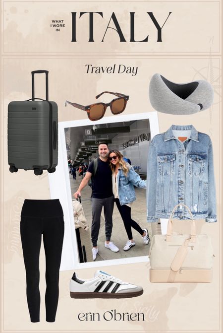 What I wore in Italy travel day #italy #travel

#LTKunder100 #LTKeurope