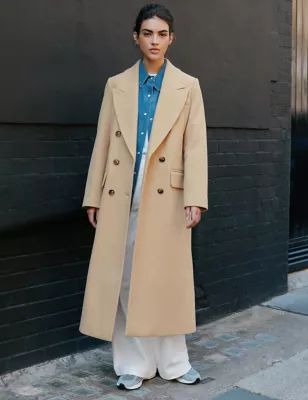 Double Breasted Tailored Coat | Marks & Spencer (UK)