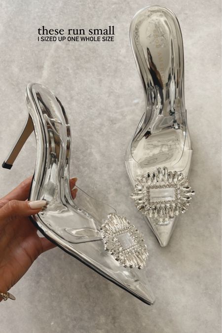 Holiday shoe, gift idea, glass slipper #StylinbyAylin 

#LTKshoecrush #LTKstyletip #LTKGiftGuide
