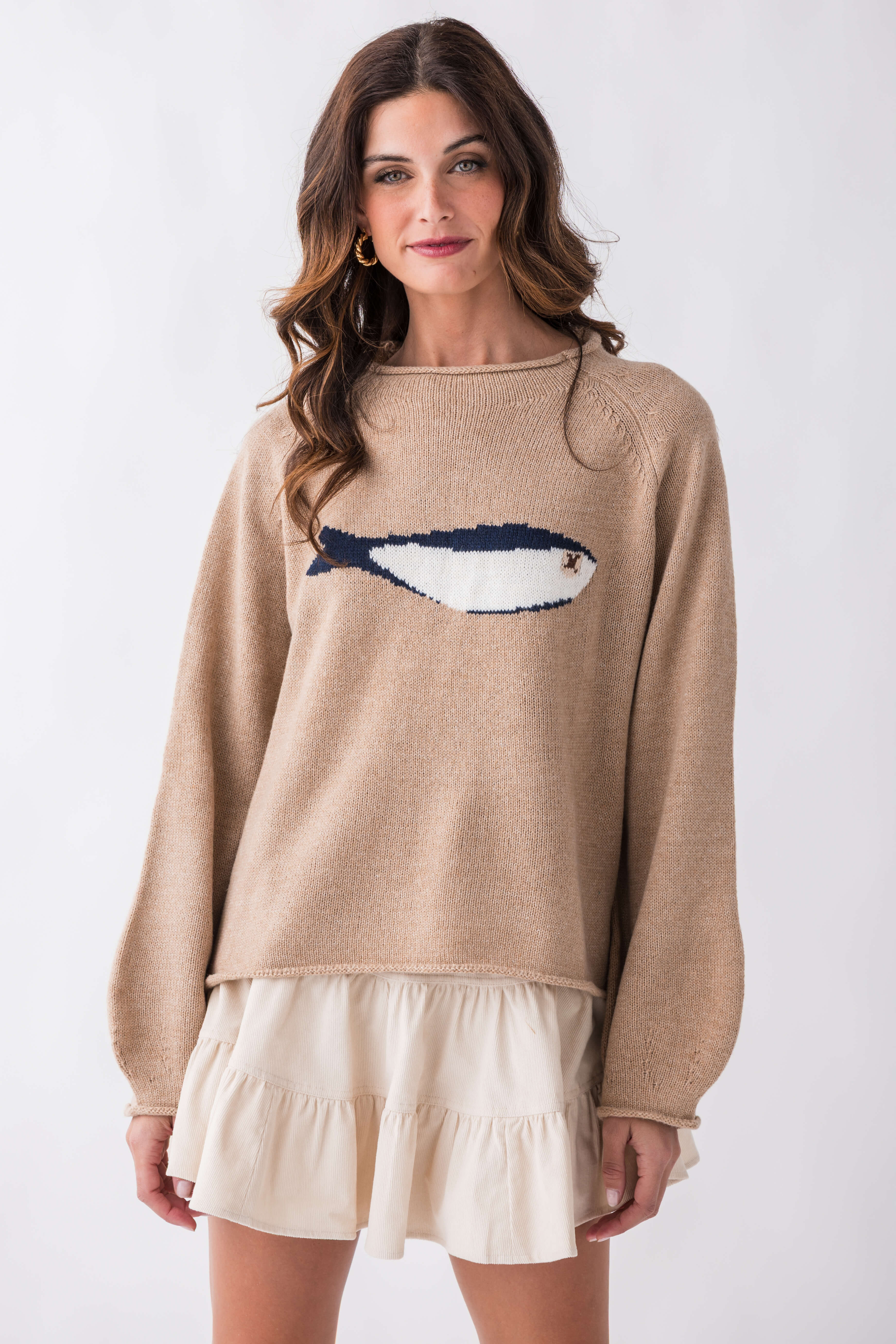 Things Between Sardine Rollneck Sweater | Social Threads