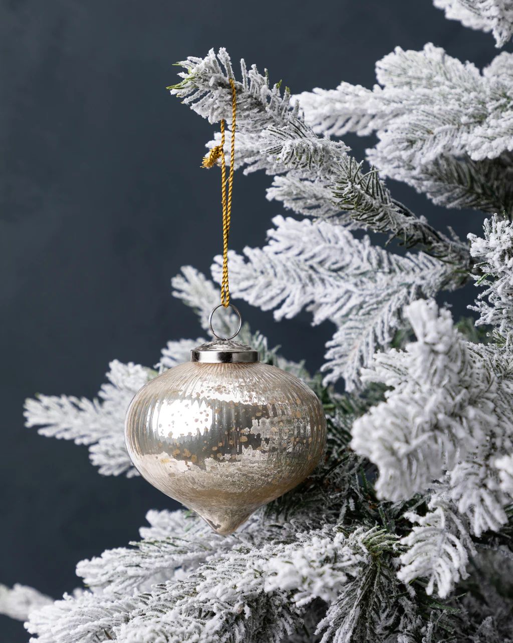 Marjorie Silver Ornament | McGee & Co.