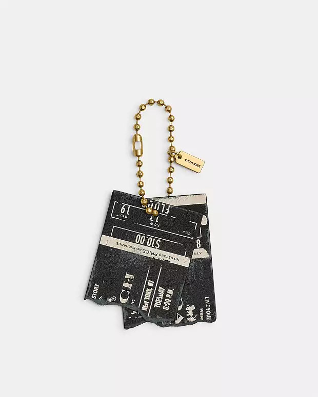 Friendship Concert Ticket Bag Charm | Coach (US)