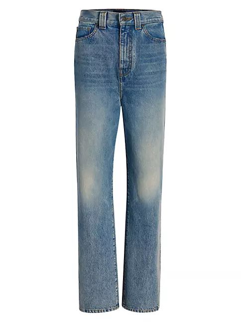 Albi Baggy Straight-Leg Jeans | Saks Fifth Avenue