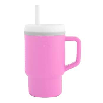 Infantino My 1st Tumbler, Silicone Sippy Cup with Straw & Handle, Spill-Resistant, for On-the-Go,... | Amazon (US)