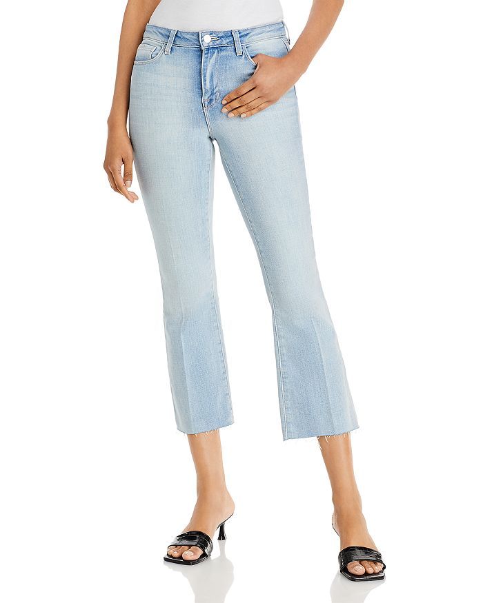 Kendra High Rise Cropped Flared Jeans in Ashford | Bloomingdale's (US)