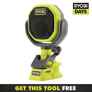 ONE+ 18V Cordless VERSE Clamp Speaker (Tool Only) | The Home Depot