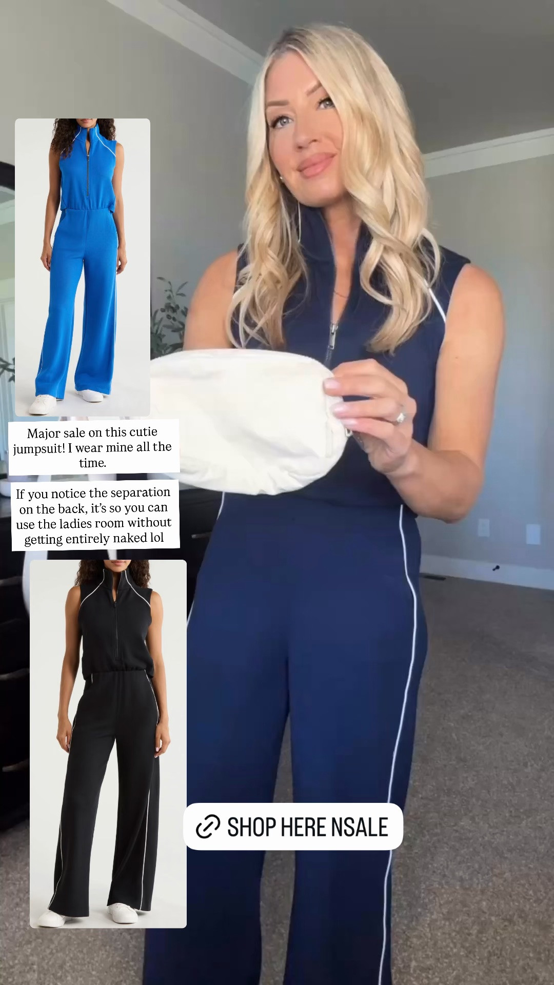 I wear this jumpsuit all the time! $50 off for the NSale 
Nordstrom sale 
Spanx

#LTKSaleAlert #LTKmomlife #LTKootd